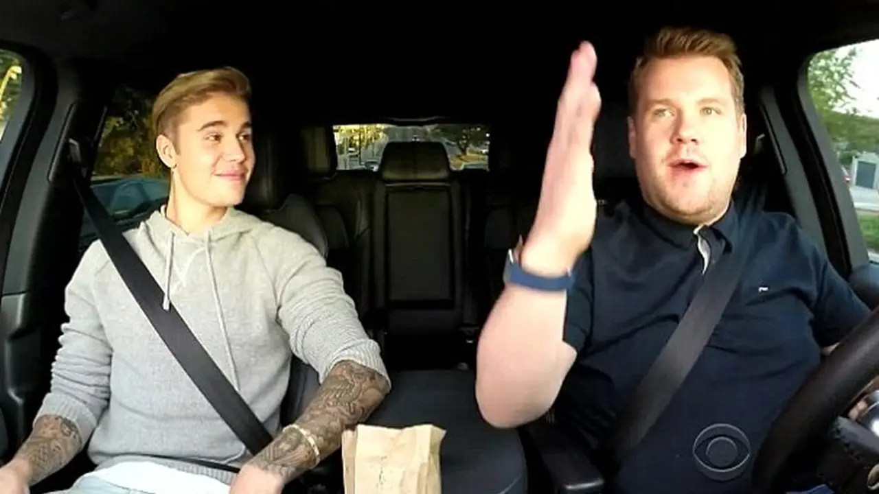 Justin Bieber dan James Corden