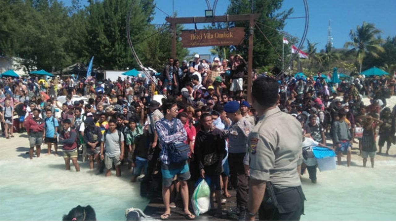Pasca Gempa Lombok, Basarnas Evakuasi 700 Warga di Gili Trawangan