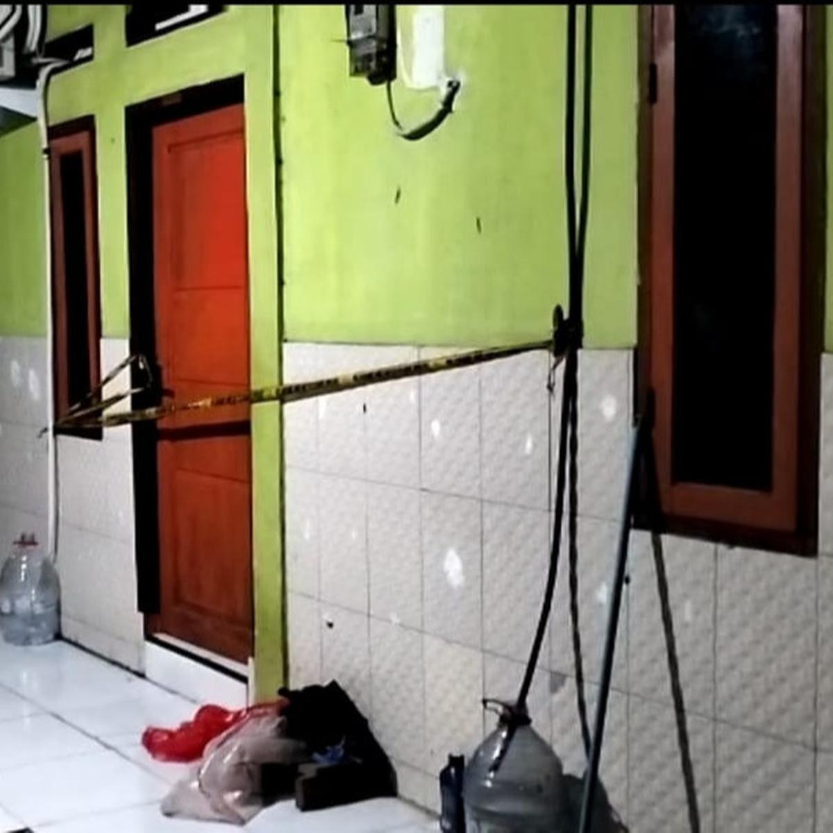 TKP wanita tewas di penginapan Bekasi