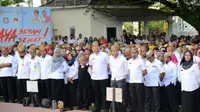 Gubernur Gorontalo juga mewajibkan ASN setempat untuk berbicara Bahasa Gorontalo setiap Senin-Kamis. (Liputan6.com/Arfandi Ibrahim)