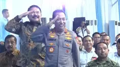 Prabowo Goda Jaksa Agung dan Kapolri Duduk Bersebelahan