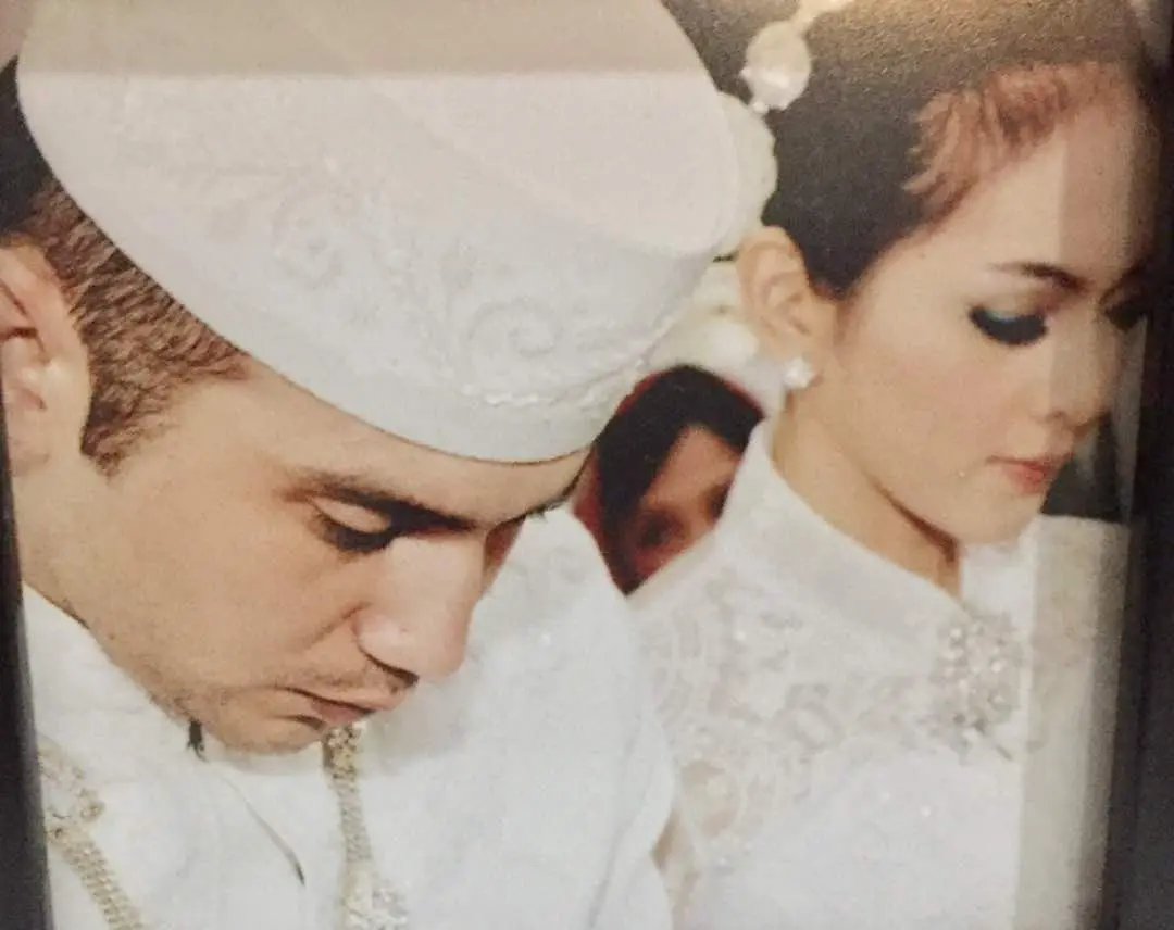 Richa Novisha dan Gary Iskak saat pernikahan (Dok. Pribadi)