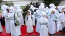 Ratusan anak yatim diundang Presiden Jokowi untuk berbuka puasa bersama di Istana Negara, Jakarta, Kamis (18/6/2015). (Liputan6.com/Faizal Fanani)