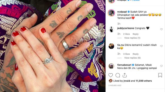 Unggahan Nora Alexandra Philip