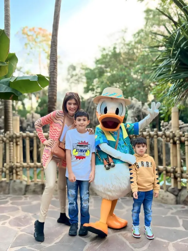 Carissa Puteri sedang menikmati liburan di Hongkong