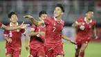 Timnas Indonesia U-20 sukses membungkam Vietnam U-20 dalam laga pamungkas Grup F Kualifikasi Piala Asia U-20 2023. (Bola.com/Ikhwan Yanuar)