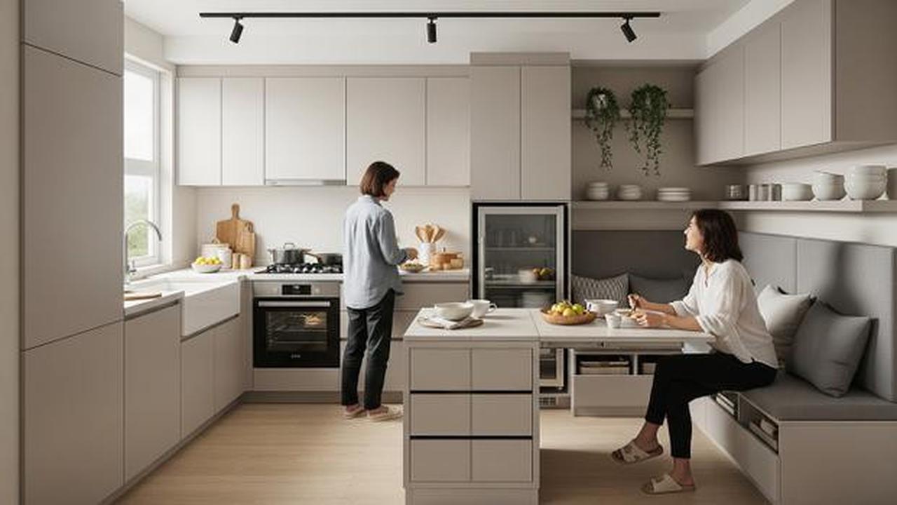 7 Desain Dapur Kecil Tapi Nyaman Dipakai Bersama Mertua, Rapi dan Mudah Dibersihkan