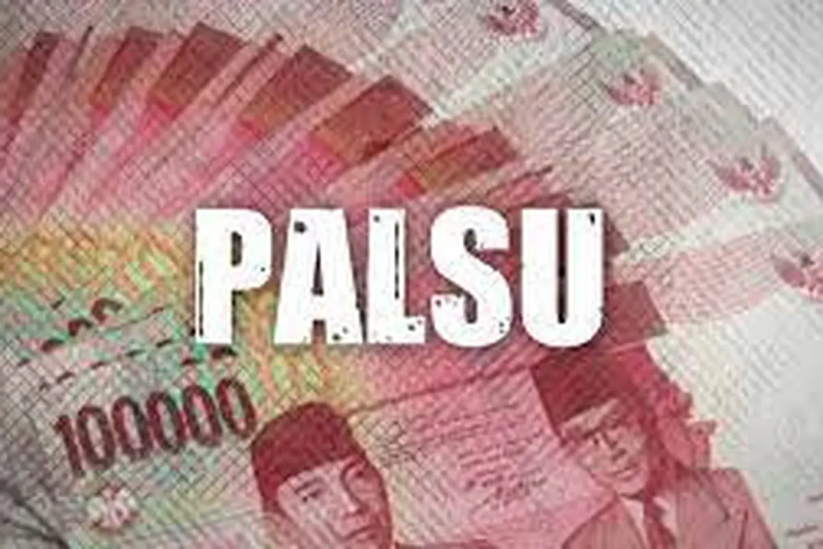 Ilustrasi peredaran uang palsu (Istimewa)
