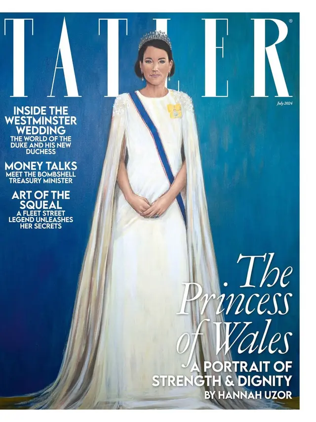 Giliran Lukisan Potret Kate Middleton di Sampul Majalah Tatler Dicibir Warganet: Sama Sekali Tidak Mirip