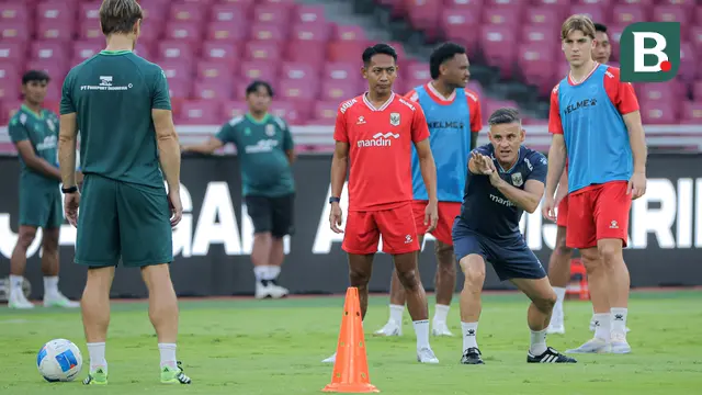 Foto: Timnas Indonesia Matangkan Persiapan, John Herdman Bertekad Akhiri Catatan Buruk Skuad Garuda
