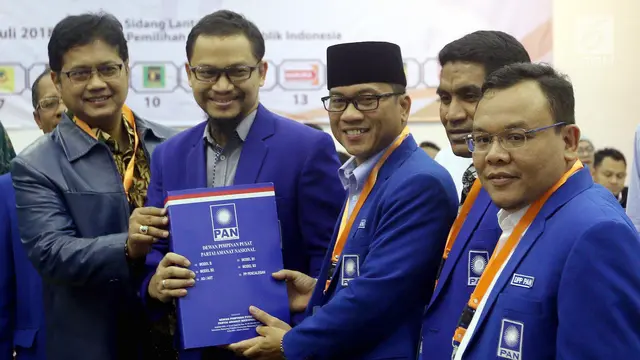 PAN Daftarkan 575 Bakal Caleg ke KPU