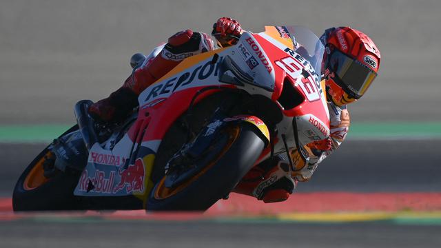 Aksi comeback Marc Marquez di balapan MotoGP Aragon 2022