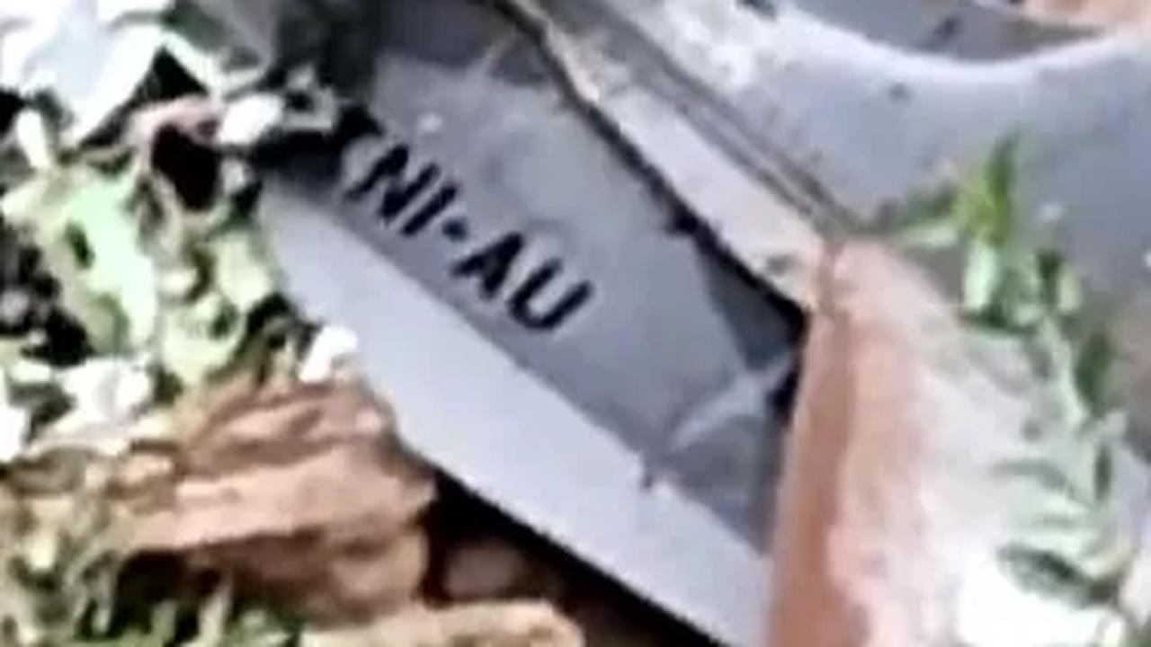 VIDEO: Penampakan Pesawat Tempur TNI AU Jatuh di Pasuruan