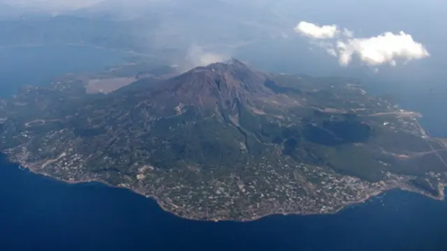 Gunung berapi Sakurajima