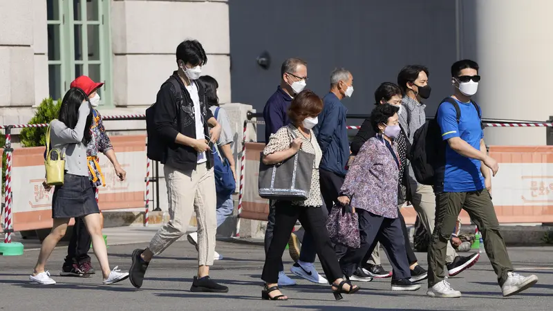 Korea Selatan Laporkan Lonjakan Kasus Harian COVID-19 Terbesar