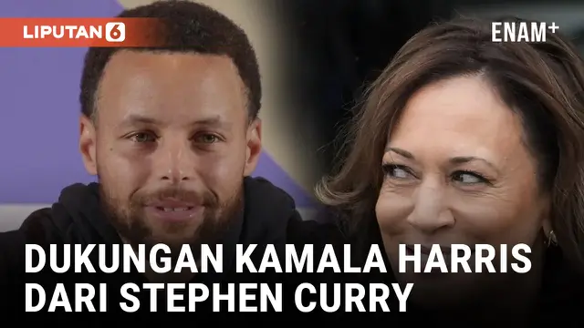 Stephen Curry Dukung Kamala Harris Jadi Presiden Amerika