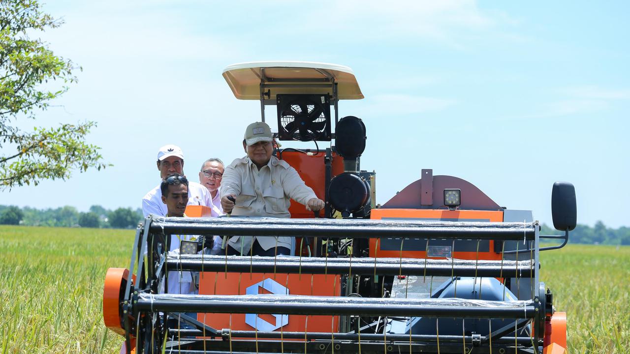 Presiden Prabowo: Produksi Pangan Nasional Meningkat Berkat Kerja Keras Menteri Amran
