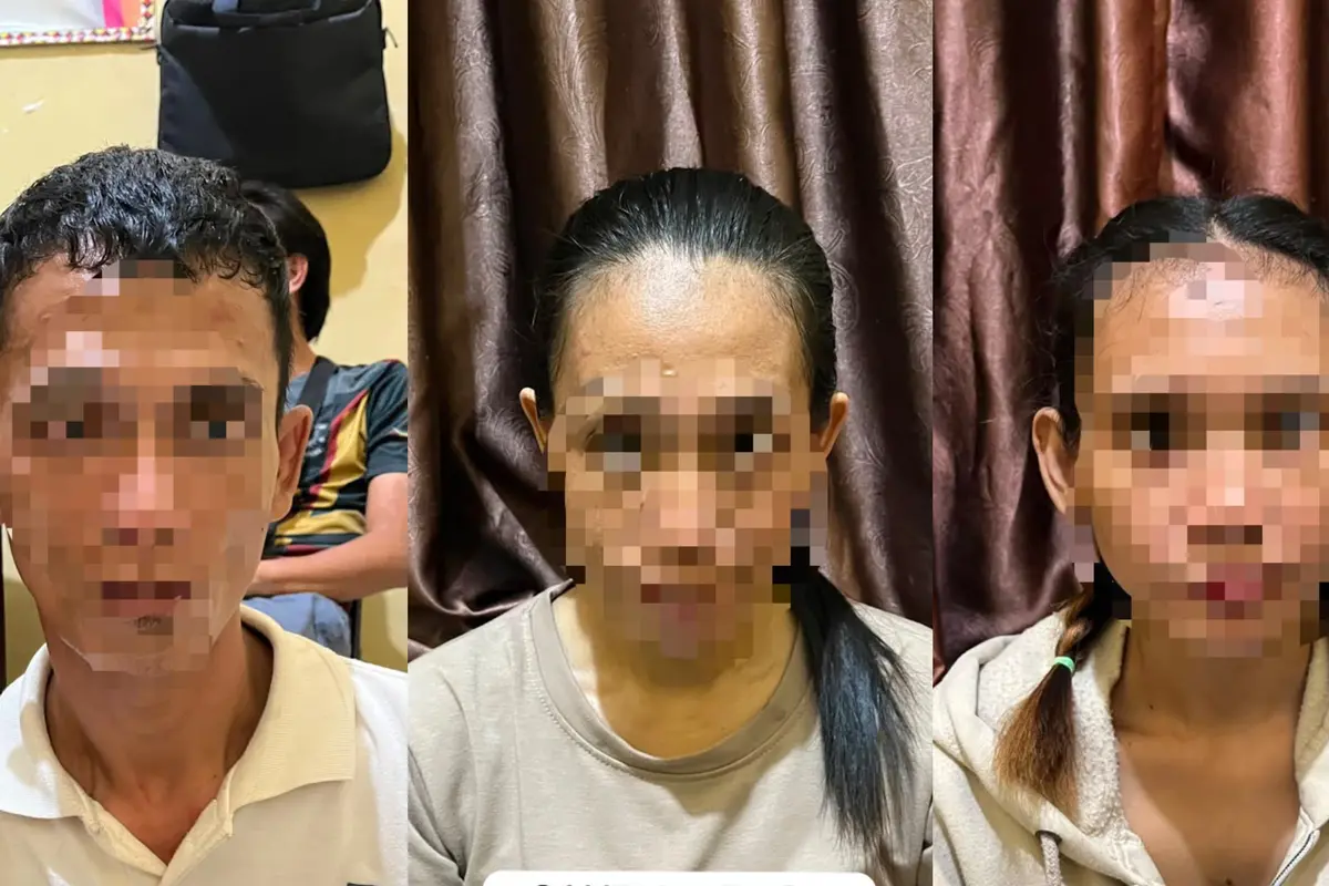 Polisi meringkus pelaku pengeroyokan di Tanggamus, Lampung dan mendapatkan pelaku bersama dua wanita menyimpan narkoba. (Dok. Istimewa).