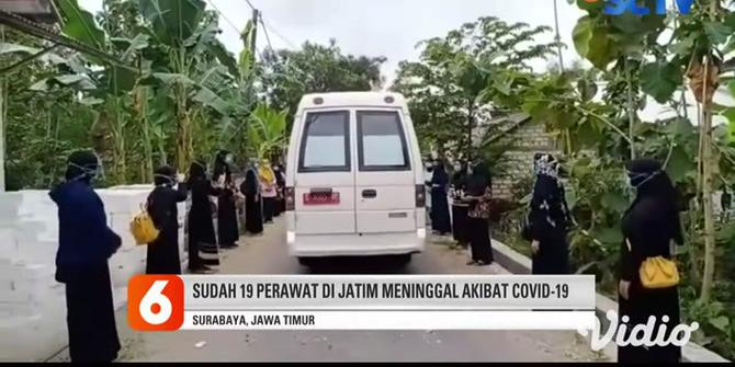 VIDEO: Perawat Senior Puskesmas di Tuban Meninggal karena COVID-19