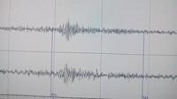 Sensor gempa BMKG mencatat dentuman misterius yang didengar warga Sumatera. (Liputan6.com/Muhammad Ali)