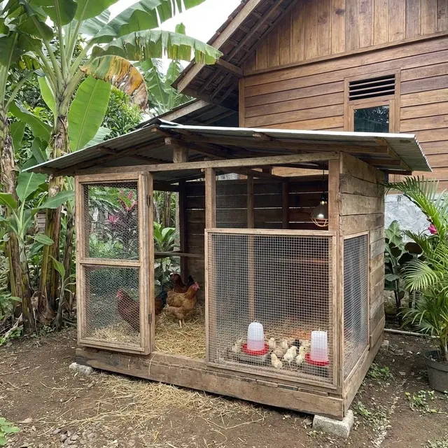 Kandang kawat bersekat