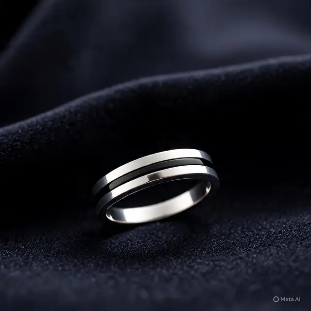 Model Cincin Perak Pria Elegan