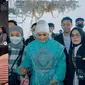 Penampilan Ikke Nurjanah manggung di acara hajatan pernikahan. (Sumber: Instagram/ikkenurjanah0518)