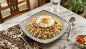 Resep Nasi Goreng Bawang Putih Tanpa Kecap, Cocok untuk Sarapan Enak dengan Bahan Seadanya