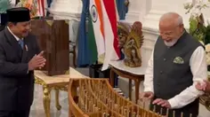 Presiden Prabowo Beri Angklung kepada Perdana Menteri India Narendra Modi, Momen Diplomasi Budaya
