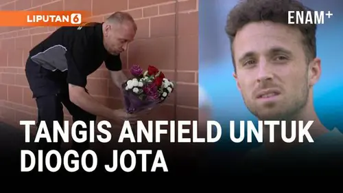 VIDEO: Duka Mendalam Fans Liverpool atas Kematian Diogo Jota