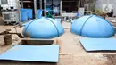 Proses pemanfaatan biogas itu sudah tersambung ke tujuh rumah warga di sekitar peternakan tersebut. (Liputan6.com/Herman Zakharia)