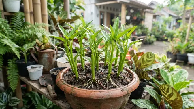 Cuma Potong Batang, Kangkung Auto Tumbuh Lagi!