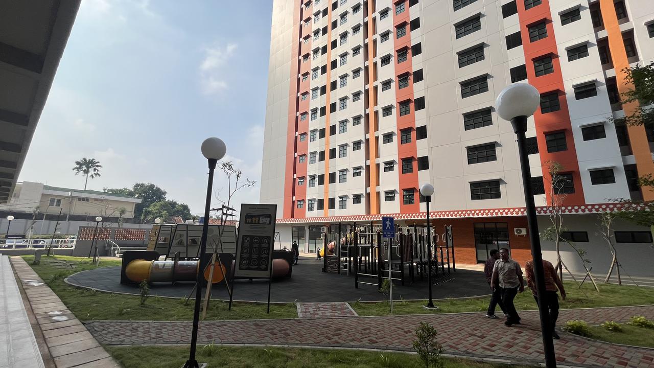 Pramono Resmikan Rusunawa Jagakarsa