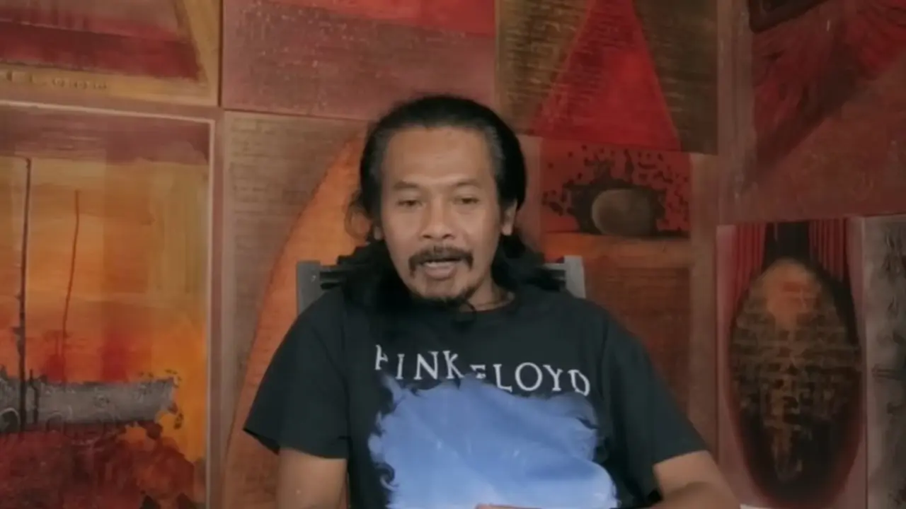 Maestro seni rupa Indonesia, Nasirun, meninggal dunia pada Sabtu (1/8/2026). (Dok. Tangkapan Layar YouTube Brilio)
