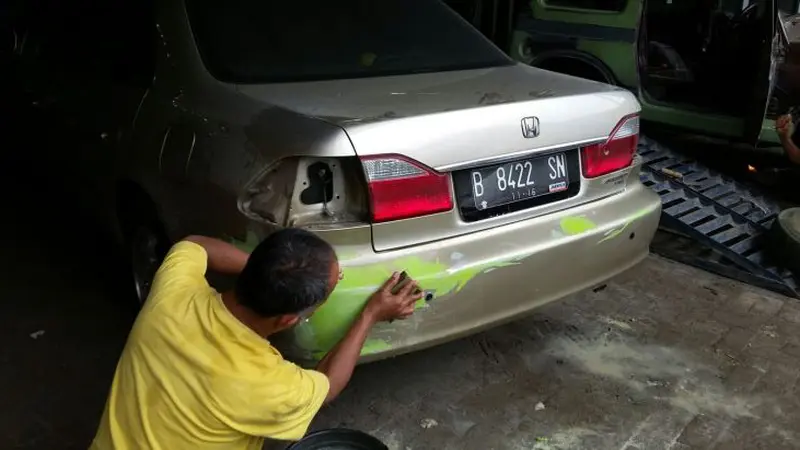 Kata Siapa Bumper Agya Tidak Bisa Diperbaiki?