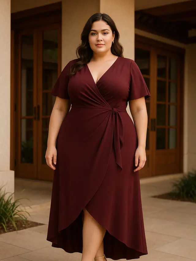 Model Gaun Pesta untuk Orang Plus Size