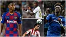 Berikut ini tujuh pemain muda yang menjadi harapan baru bagi klubnya. Diantaranya adalah Ansu Fati, Tammy Abraham dan Joao Felix. (Foto Kolase AFP)