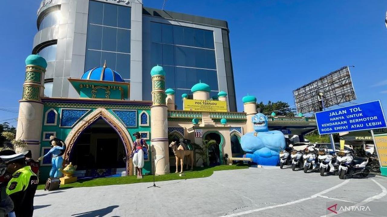 Pos Terpadu Gadog Berkonsep Istana Aladin, Hadirkan Fasilitas Lengkap untuk Pemudik Puncak