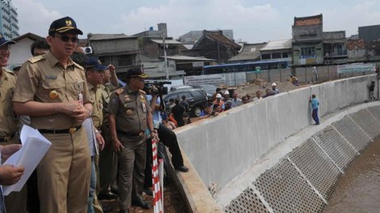 Ahok sesumbar bakal memperindah Kali Ciliwung buat tempat wisata