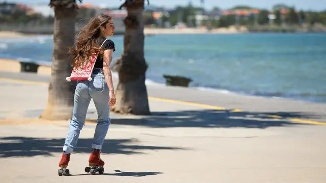 Kehidupan pantai di Melbourne