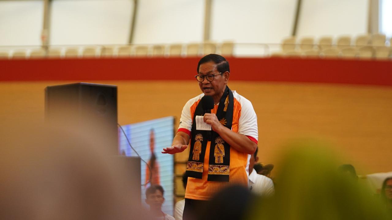 Calon Gubernur Jakarta nomor urut tiga, Pramono Anung.