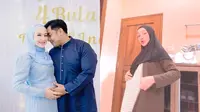 Indri Giana Istri Ustaz Riza Pamer Baby Bump (Sumber: Instagram:_Indrigiana_)