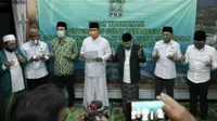 DPP PKB memberikan rekomendasi Syaifullah Yusuf atau Gus Ipul dan Adi Wibowo untuk Pilwali Pasuruan 2020. (Foto: Liputan6.com/Dian Kurniawan)