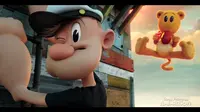 Popeye baru dikemas dalam format tiga dimensi. Nuansa kocak pun masih terlihat dari video panjang itu.