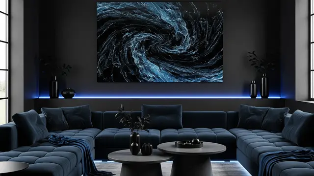 Dekorasi Ruang Tamu dengan Elemen Air