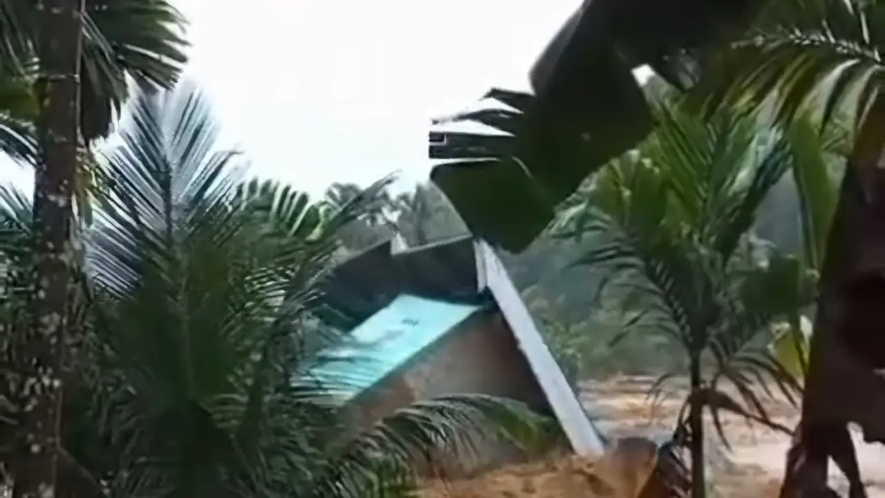 Banjir di Kota Padang. (Liputan6.com/Novia Harlina)