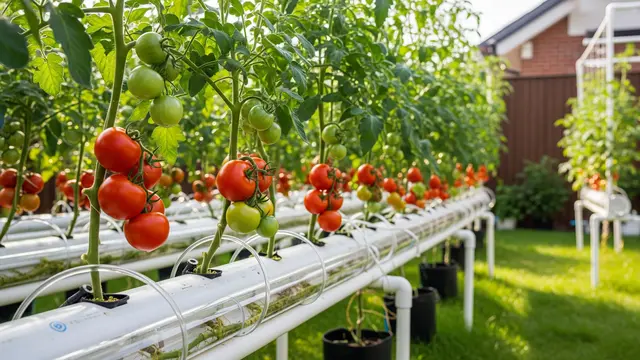 Penanaman Pohon Tomat dengan Sistem Hidroponik/Gemini AI