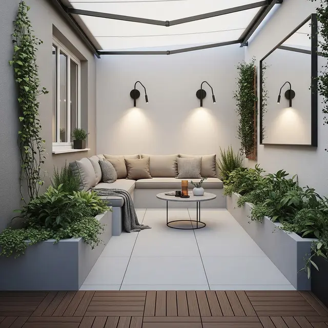 Ide Teras Rumah yang Terlihat Mahal Meski Budget Terbatas (AI Generated)