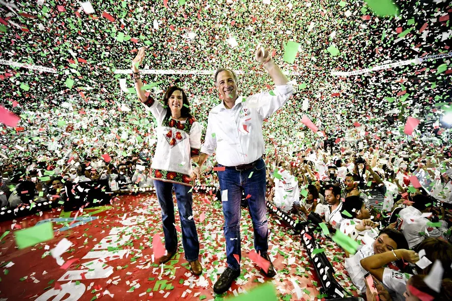 (Kanan) Capres Meksiko Jose Antonio Meade (Xinhua News Agency Photo)