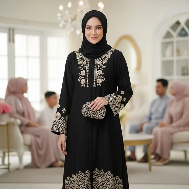 Model Gamis Terbaru Abaya